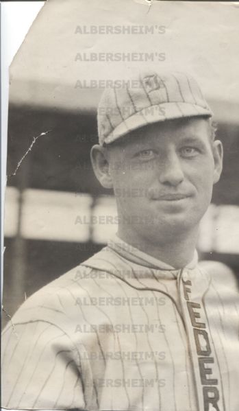 George Textor 1914 –Indianapolis Hoosiers Original Photo – Federal League