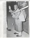 Jackie Robinson Waves Goodbye To Brooklyn Forever Original Photo 1957