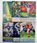Archive of 6 College All-star Game Programs vs. NFL Champs - 1944-49