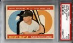 1960 Topps #563 Mickey Mantle All Star PSA 5 EX – Yankees