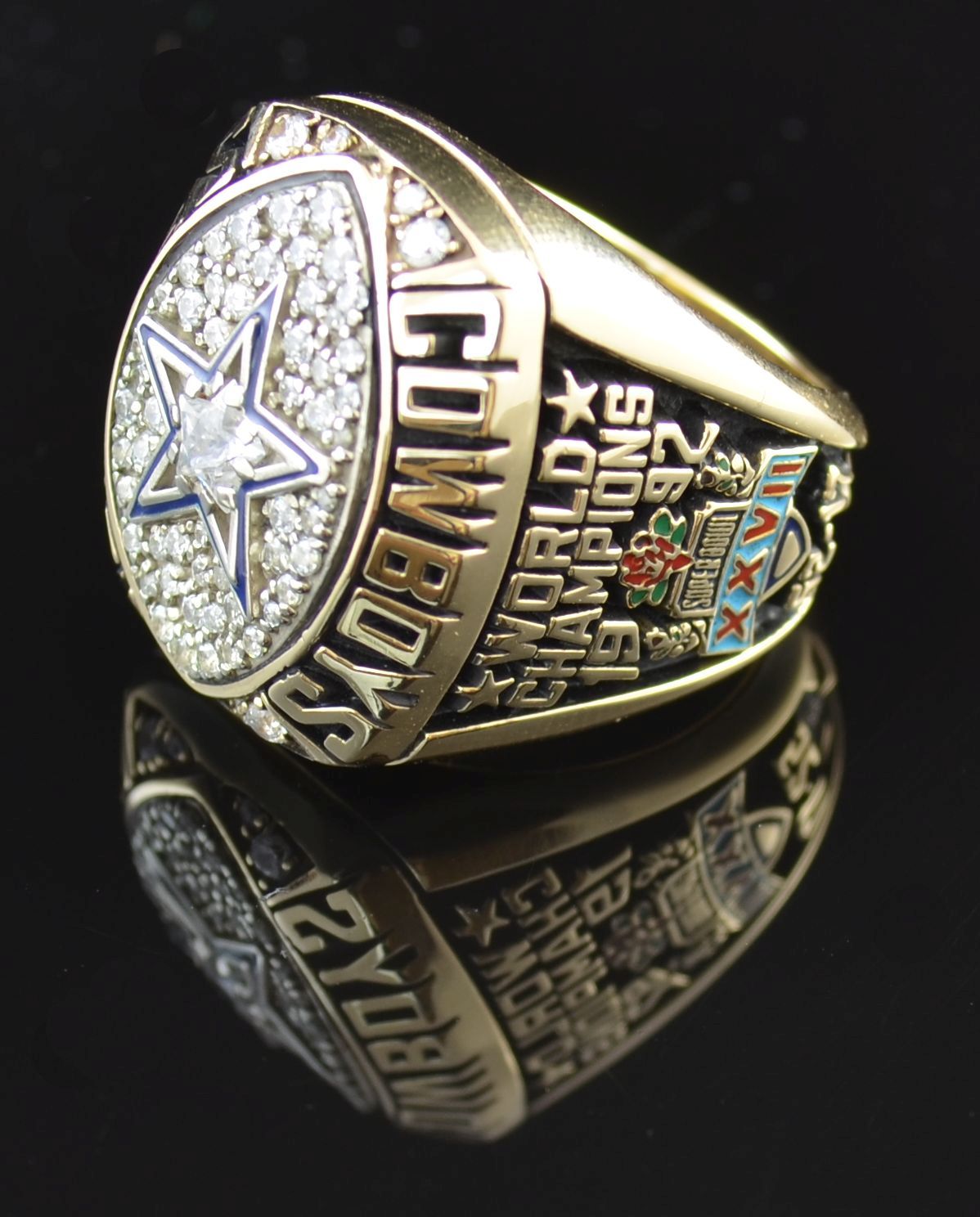 Lot Detail 1992 Dallas Cowboys Super Bowl Championship Ring Curvin