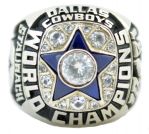 1971 Dallas Cowboys Super Bowl VI Championship Ring – Staubach SS - 10K