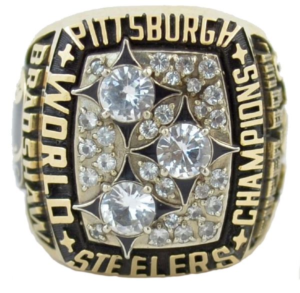 1978 Pittsburgh Steelers Super Bowl XIII Championship Ring – Bradshaw SS – 10K