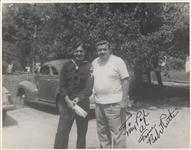 Babe Ruth signed and personalized 8x10 photo - JSA LOA