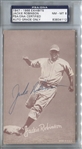 Jackie Robinson 1947-66 Exhibit Card Autographed Signed PSA/DNA 8 NM-MT