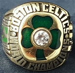 1984 Boston Celtics NBA Championship Ring– Larry Bird - SS – 10 K
