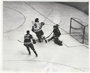Chicago Blackhawks Tod Sloan scores his 200th NHL goal vs NY Rangers original photo