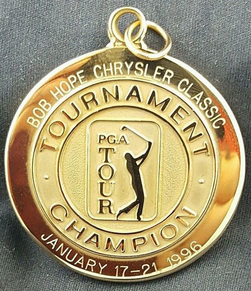 Mark Brooks 1996 Bob Hope Classic PGA Tournament Winner’s Gold Medal