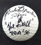 Mark Brooks Actual Golf Ball Used to Win the 1996 PGA Championship