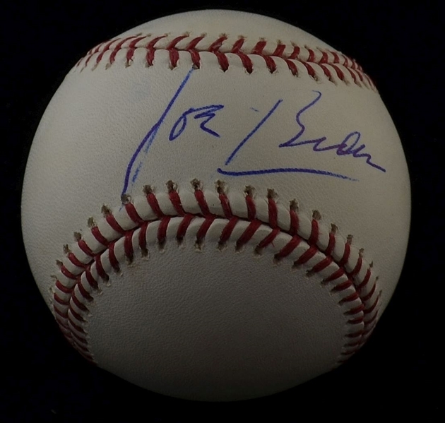 Vice-President Joe Biden Single Signed Baseball