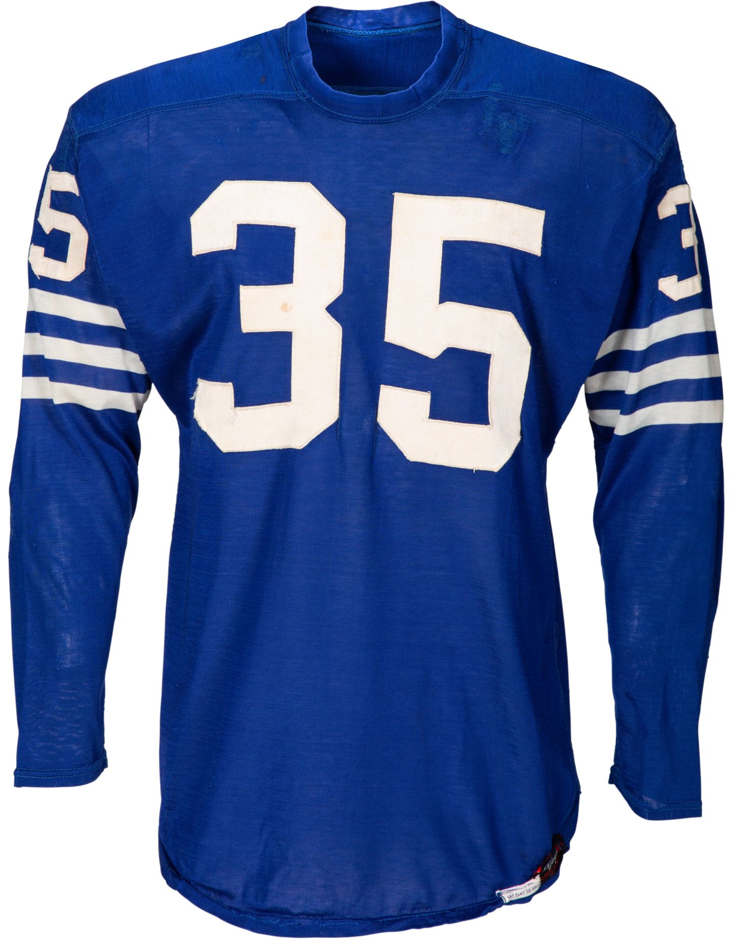 Item Detail - Alan Ameche 1955-56 Game Worn Baltimore Colts Rookie Era Jersey – Photo Matched