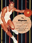 Wilt Chamberlain 3rd Career NBA Game Warriors vs Syracuse Nats Rookie game program