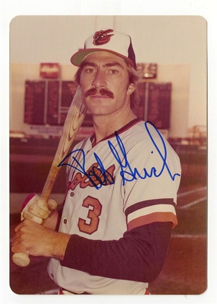 Bobby Grich 1975 SSPC #388 Baseball Card Image SIGNED AUTO Original TYPE 1 Photo