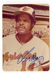 Lee May 1975 SSPC #389 Baseball Card Image SIGNED AUTO Original TYPE 1 Photo
