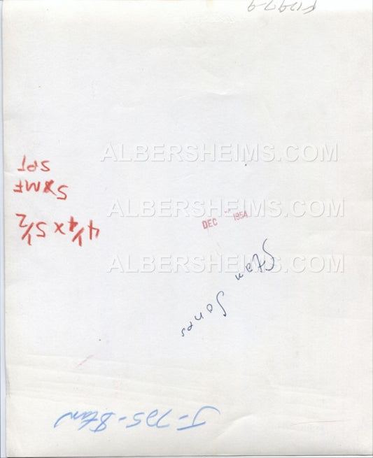 Stan Jones Pro Football HOFer - Chicago Bears Type I original 1954 Photo