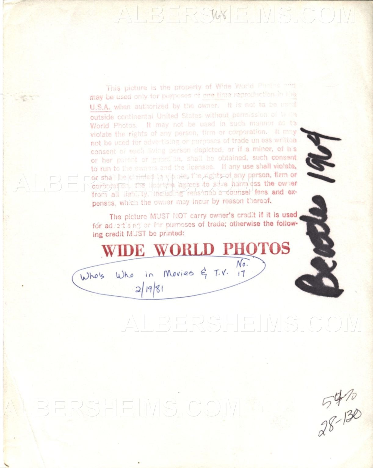 The Beatles Arrive in L.A. on April 18, 1964 Wide World AP wire photo