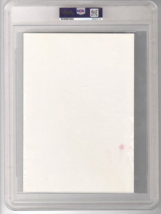 Kareem Abdul Jabbar Early 70's Dominates Chicago Bulls TYPE 1 Photo PSA/DNA