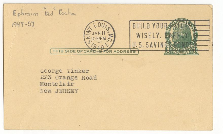 Red Rocha 1948 Bowman Basketball set Baltimore Bullets Signed AUTO GPC