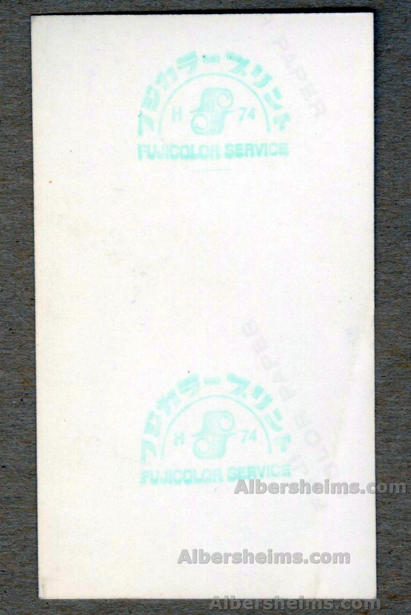 1974 Tsuneo Horiuchi & Kazumi Takahashi Yomiuri Giants Baseball Stars Original TYPE 1 photo