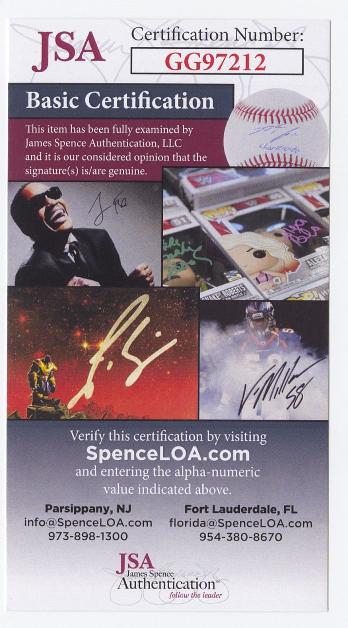 Bert Bell D.1959 FB HOF signed Eagles payroll check to Jay Arnold D. 1982