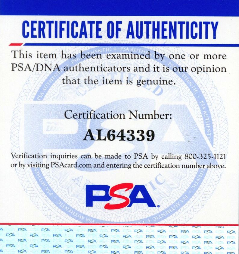 Bob Prince Pirates Baseball HOF Broadcaster Signed AUTO 8x10 Photo PSA/DNA COA