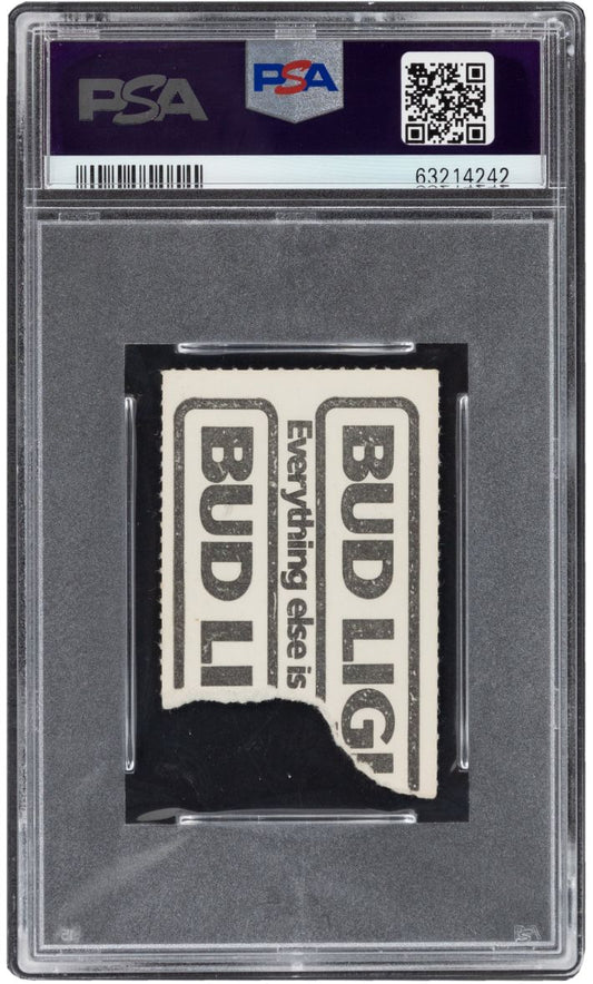 1987 Michael Jordan 1st Career Scoring Title Ticket Stub Celtics vs Bulls PSA Pop 1