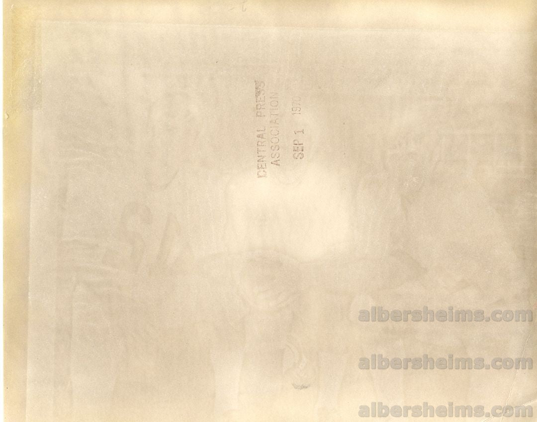 1970 Marshall Football Plane Crash Original Press Photo - Dennis Blevins - Jack Repasy