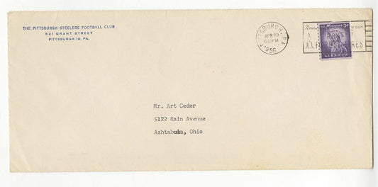 Walt Walter Kiesling Typed Letter Signed AUTO on Steelers Letterhead Pro Football HOF Super RARE JSA LOA