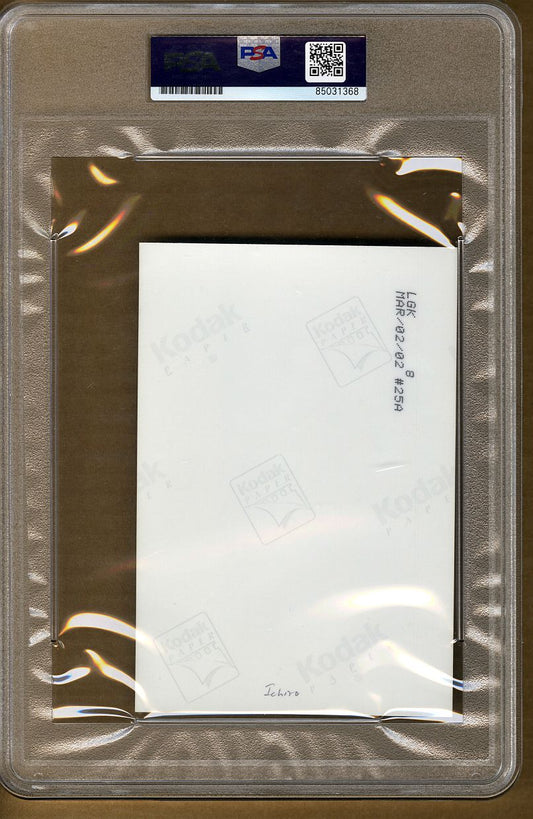 2002 Ichiro Suzuki Original TYPE 1 photo Seattle Mariners Signing Autographs PSA/DNA