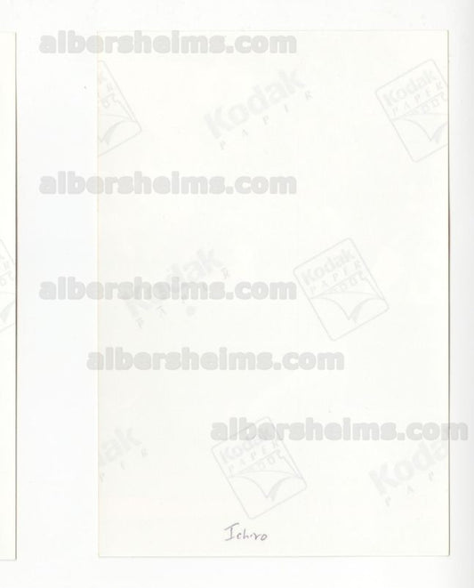 2002 Ichiro Suzuki Original Photo Seattle Mariners Hits The Long Ball #2