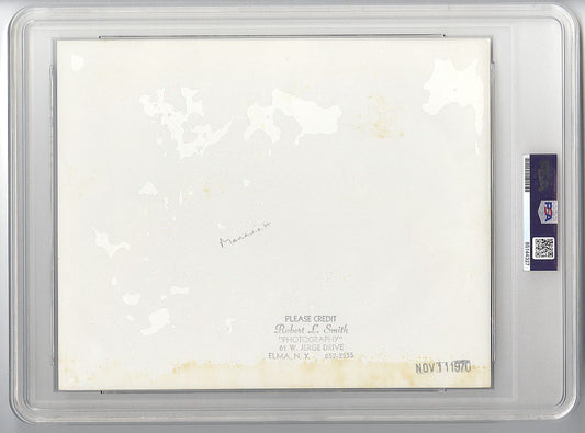 1970-71 Pete Maravich Rookie Year vs Buffalo Braves 12th Career Game Original TYPE 1 Photo PSA/DNA