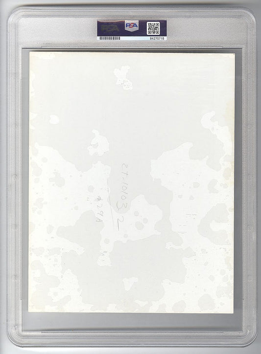 Kareem Abdul Jabbar Early 70's vs Celtics - Dave Cowens TYPE 1 Original Photo PSA/DNA