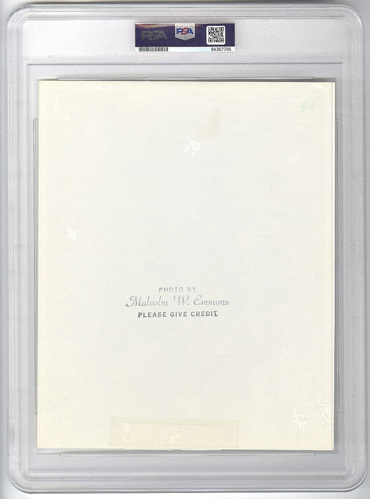 Kareem Abdul Jabbar Early 70's vs Celtics - Hank Finkel - Malcolm Emmons TYPE 1 Original Photo PSA/DNA