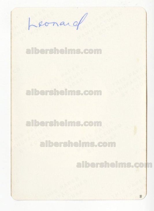 Buck Leonard 1970s Hall of Fame Induction Weekend Original TYPE 1 Photo