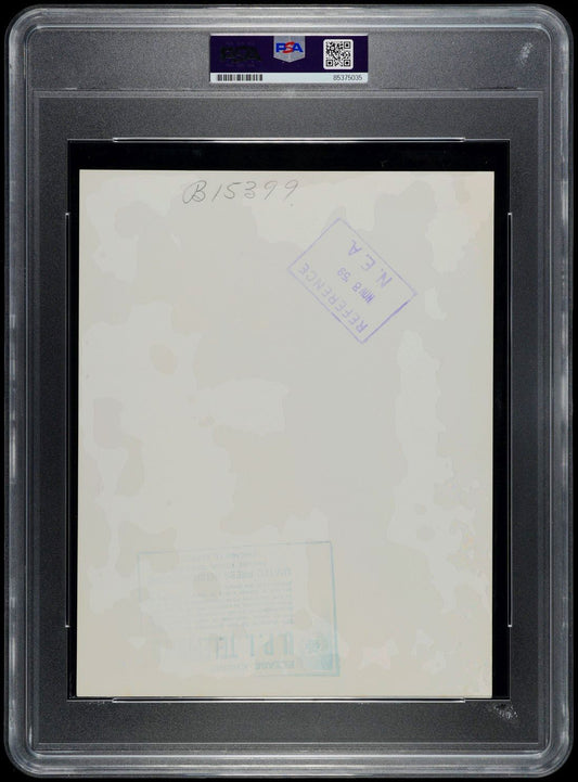 1959 Wilt Chamberlain 2nd Career NBA Game Home Debut vs. HOFer NBA Pioneer Earl Lloyd Pistons Original TYPE III Photo PSA/DNA