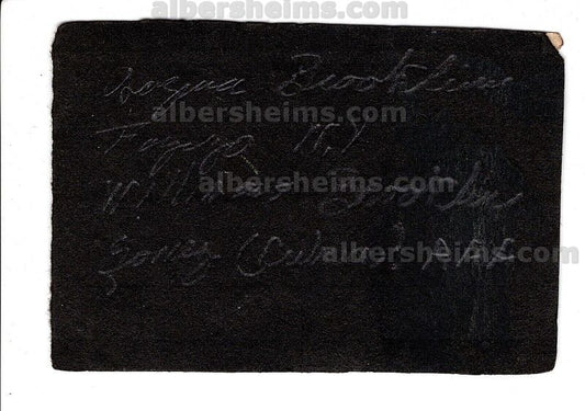 1940s Negro League Baseball New York Cubans Original Snapshot TYPE I Photo