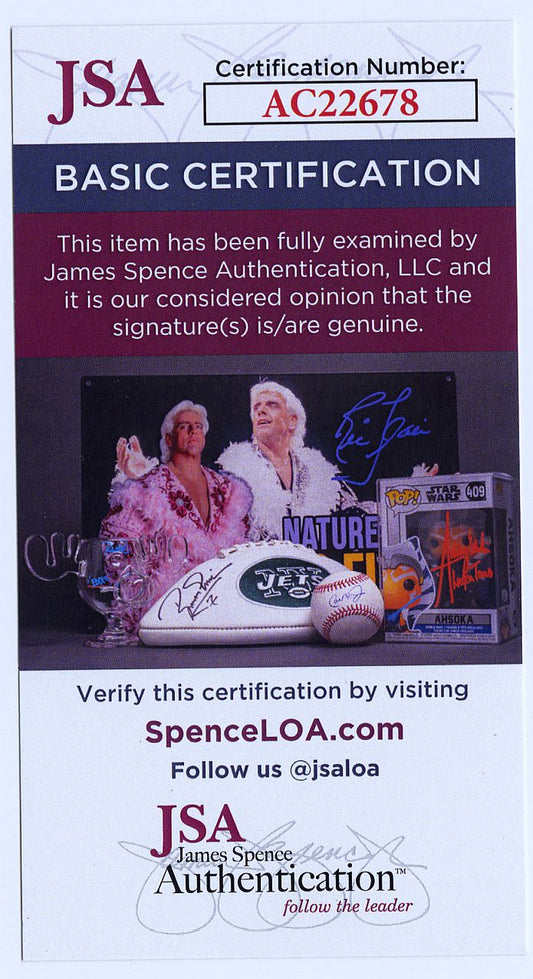 Willie Mays New York Giants Signed AUTO Photo Ballpoint Pen HOF JSA COA