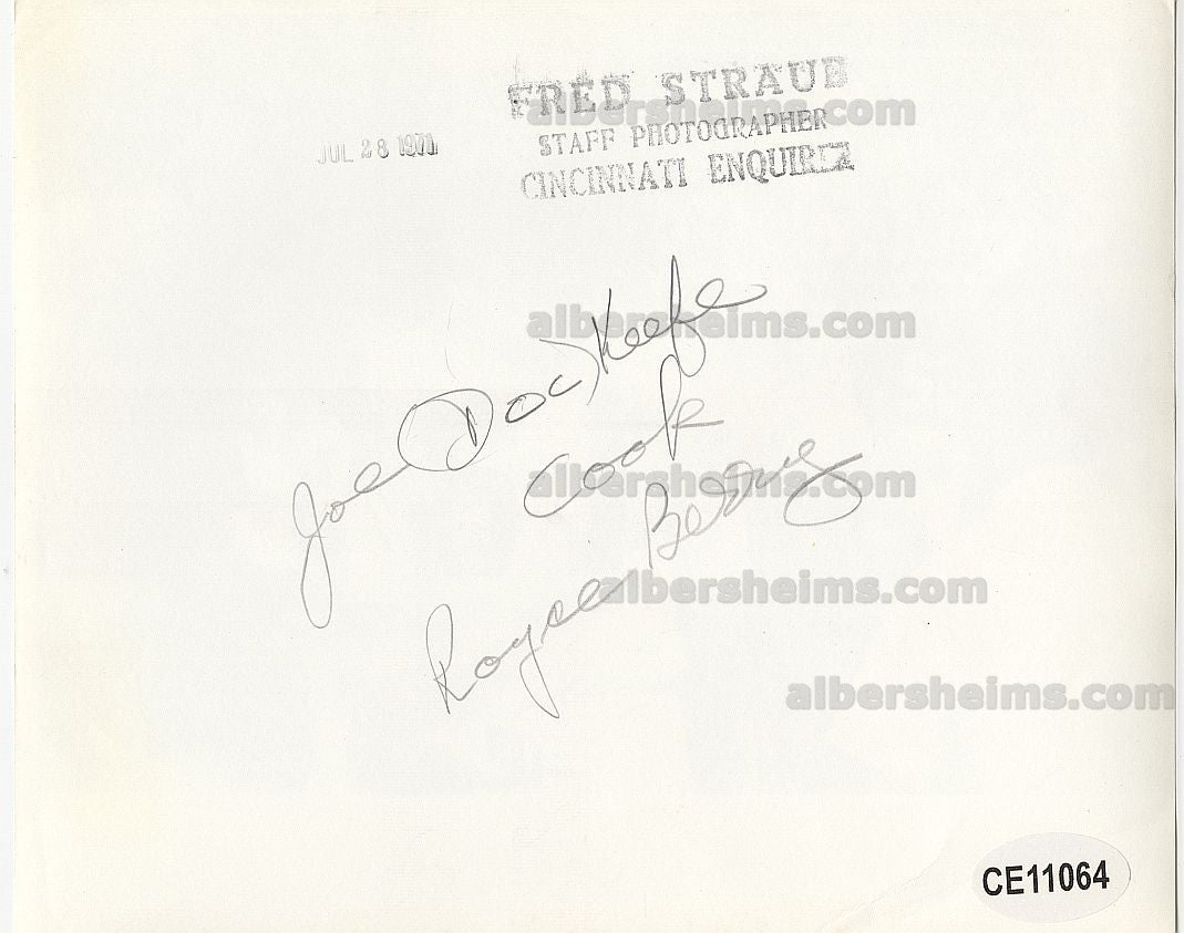 1971 Greg Cook Cincinnati Bengals Once in a Generation Quarterback /w Royce Berry & Doc Keefe Original TYPE I photo