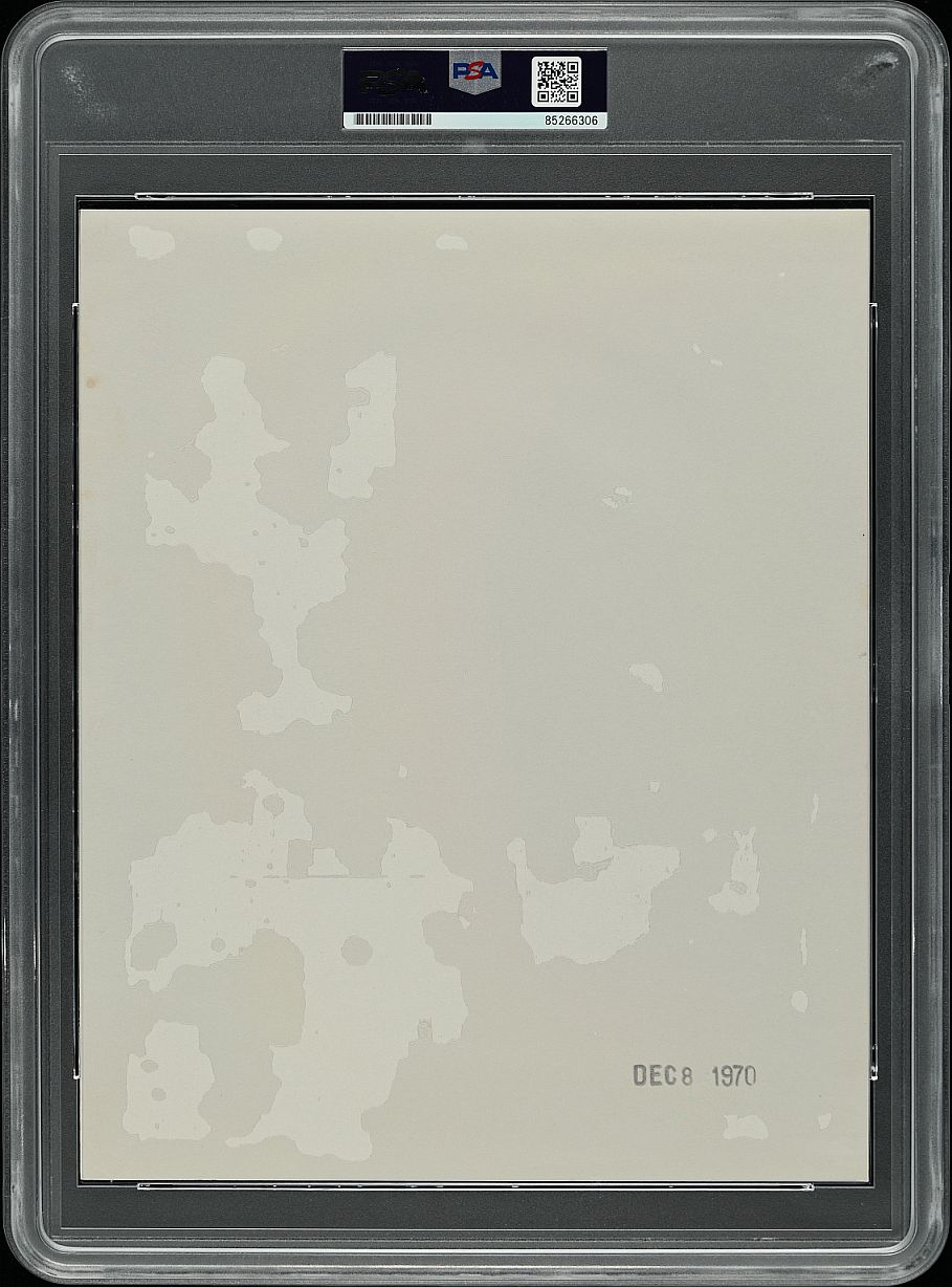 1970 John Havlicek Boston Celtics Going Airborne vs. Buffalo Braves Original TYPE I photo PSA/DNA