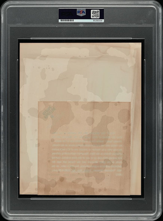 1971 Pistol Pete Maravich Atlanta Hawks vs fellow future HOFer Jerry Lucas Original TYPE I photo PSA/DNA