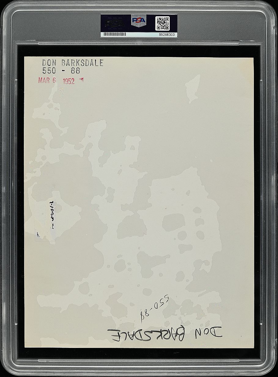 1952 Don Barksdale 1st Black NBA All-Star 1948 Olympian Original TYPE I photo Rookie Shot PSA/DNA