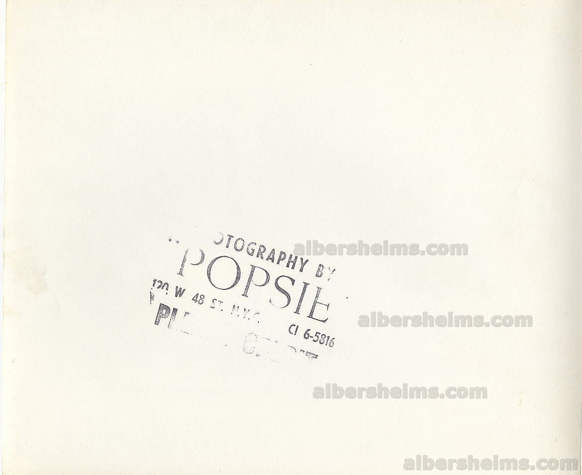 1955 Legendary Jazz Drummer Sonny Payne Original TYPE I Photo at Birdland