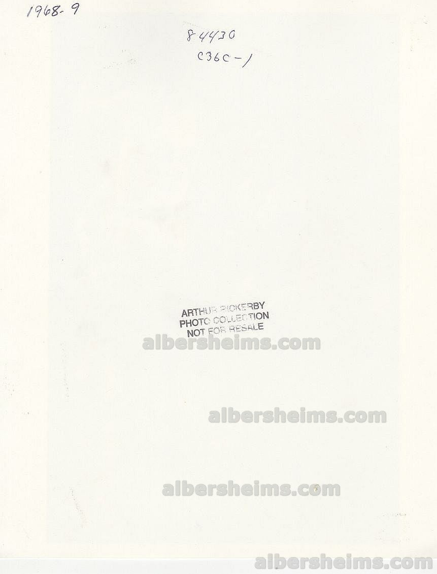 1968-69 Jerry West Lakers HOFer vs Boston Celtics Arthur Rickerby TYPE II Photo