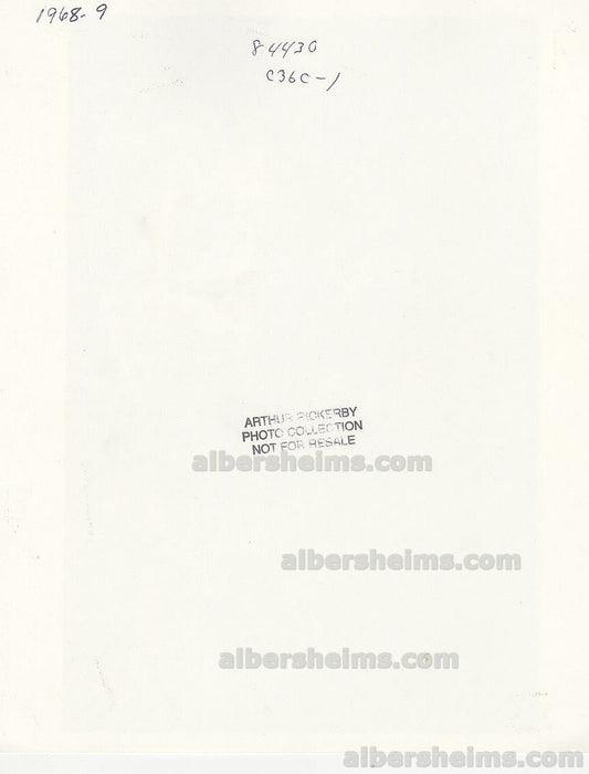 1968-69 Jerry West Lakers HOFer vs Boston Celtics Arthur Rickerby TYPE II Photo