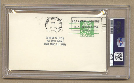 Johnny Blood McNally signed AUTO GPC Green Bay Packers Football Hall of Fame PSA/DNA