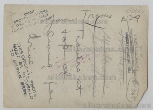 Golf Hall of Famer - Jerome Travers Driving on the Green 1910's Original TYPE I Photo