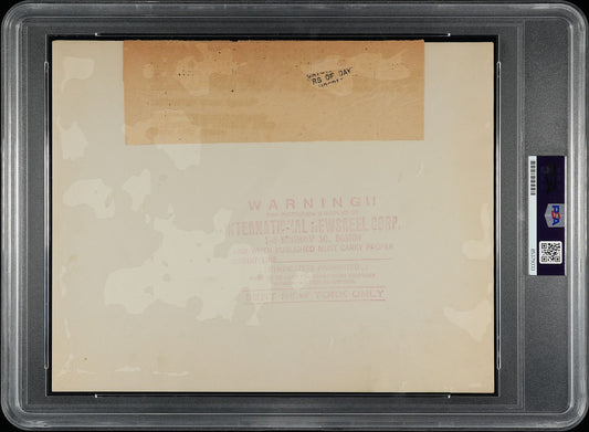 1930 Honus Wagner & Nick Altrock Clowning Around Original Type I Photo PSA/DNA