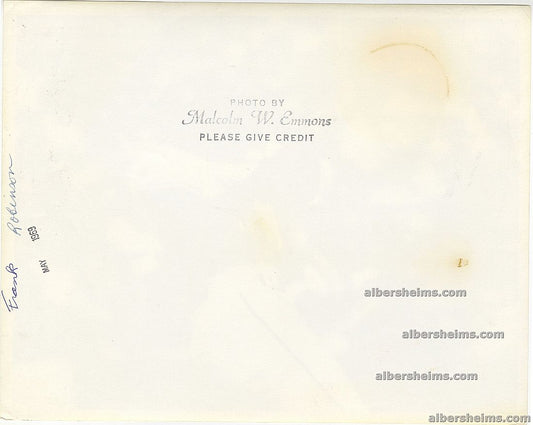 1969 Frank Robinson Original TYPE I photo Baltimore Orioles Home Run Shot - Malcolm Emmons