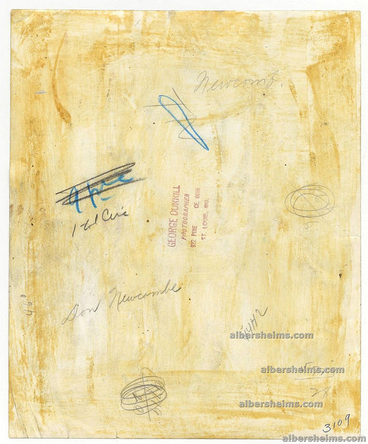 1950s Don Newcombe George Dorrill Brooklyn Dodgers Original TYPE I Photo