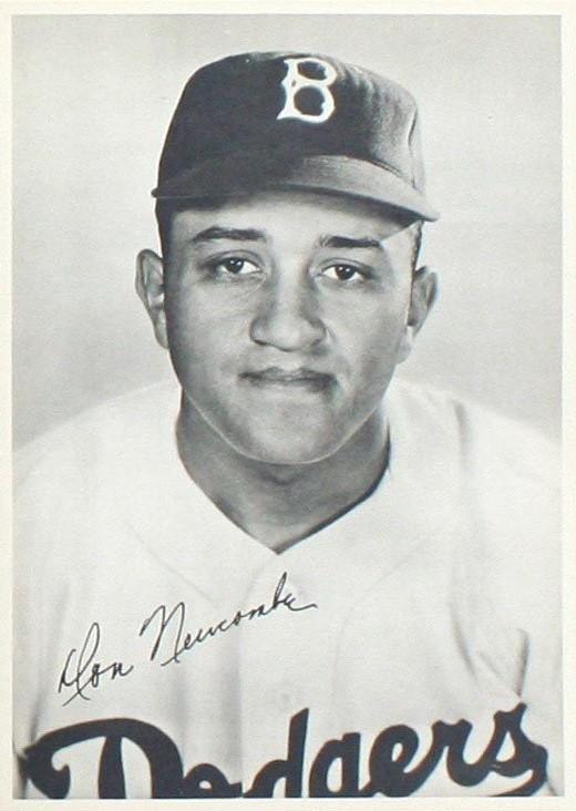 1949 Rookie Don Newcombe Brooklyn Dodgers Original TYPE I Photo Image Used for 1949 Picture Pack Photo